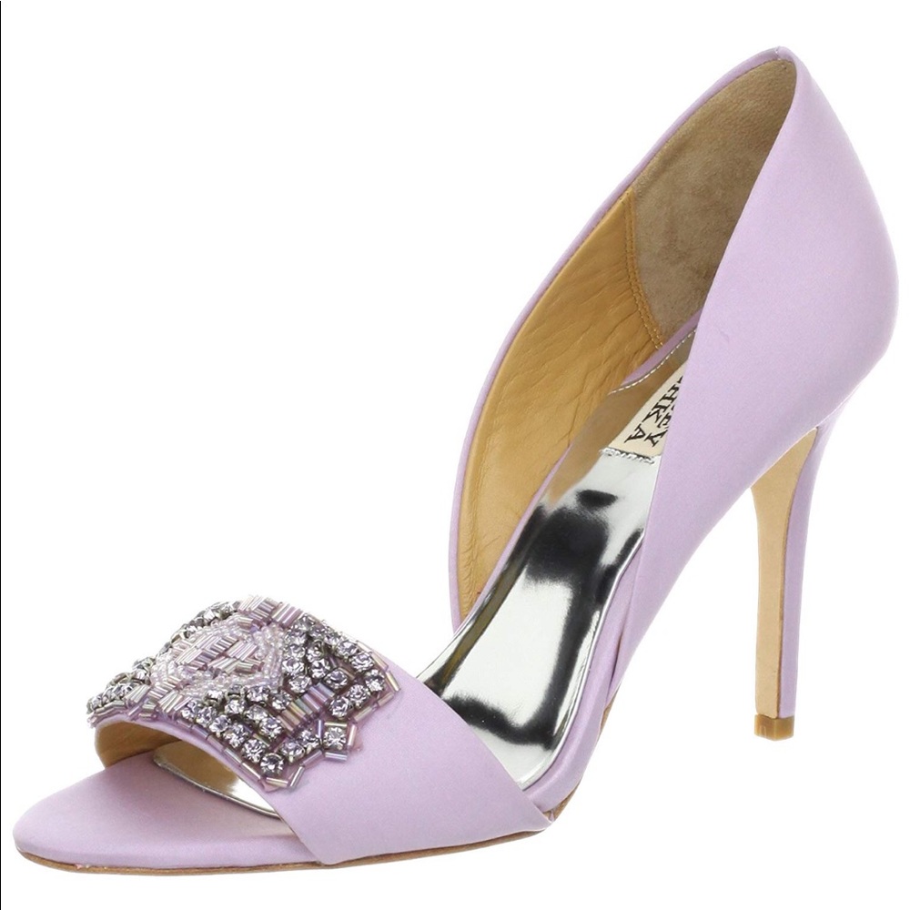Badgley Mischka Alessandra Lavender Size 7
